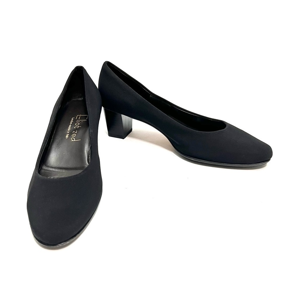 ELIOT ZED | Vintage 1990s black nylon fabric low rise workwear pumps - Picture 4 of 8